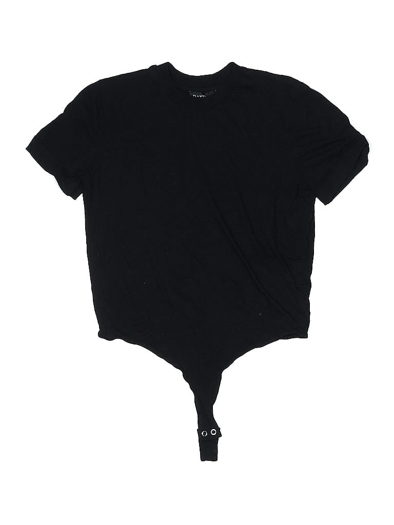 Pre-owned Danielle Bernstein Bodysuit In Black