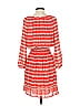 Max Studio 100% Polyester Print Red Casual Dress Size XS - photo 2