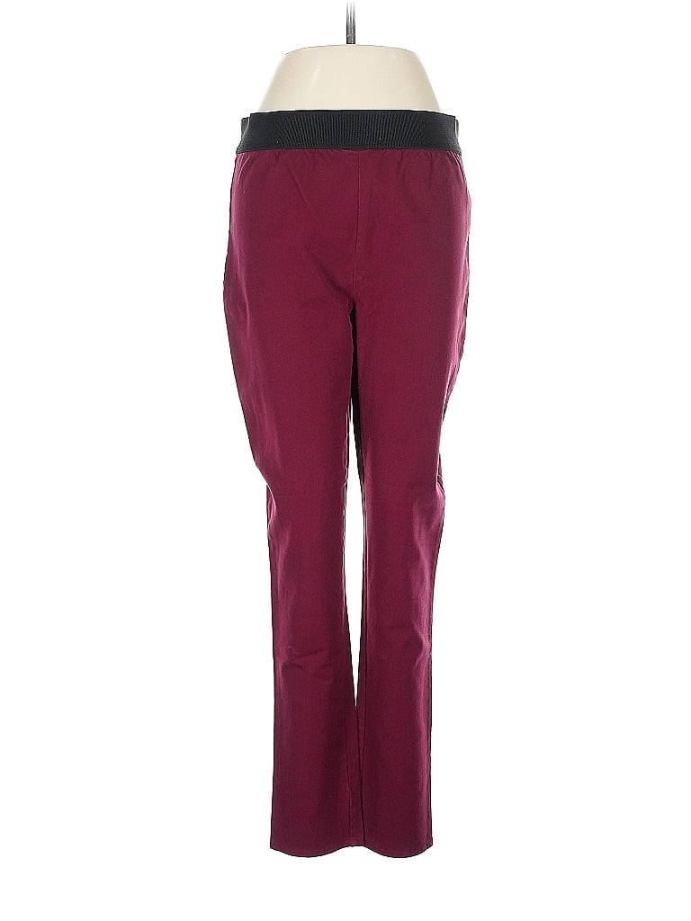 Pre-owned Highline Collective Active Pants In Burgundy