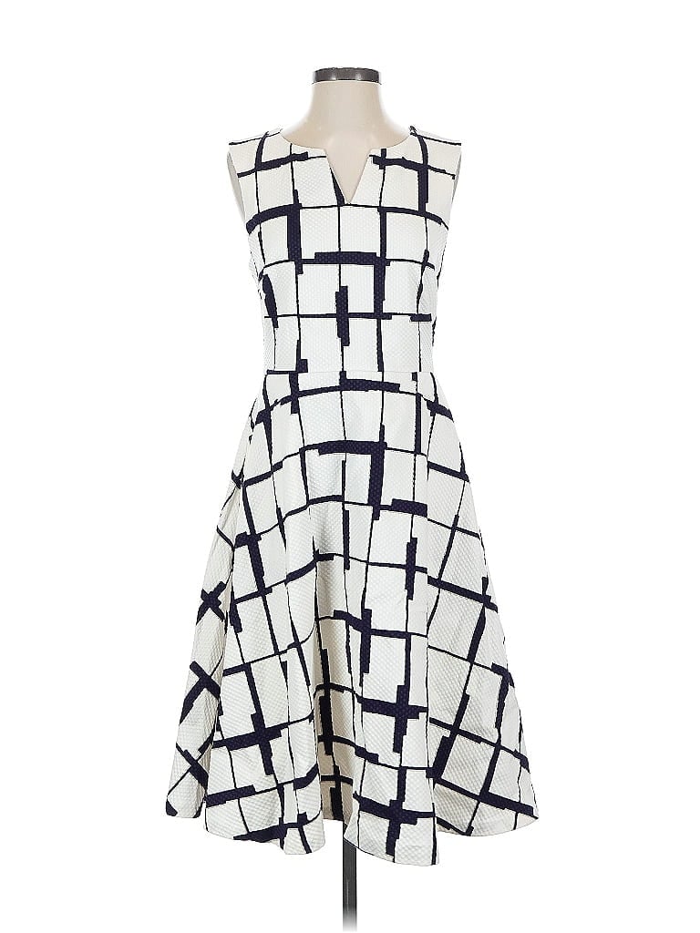 Pre-owned The Limited Cocktail Dress In White