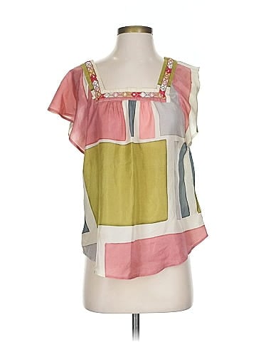 Akemi + Kin Sleeveless Silk Top (view 1)