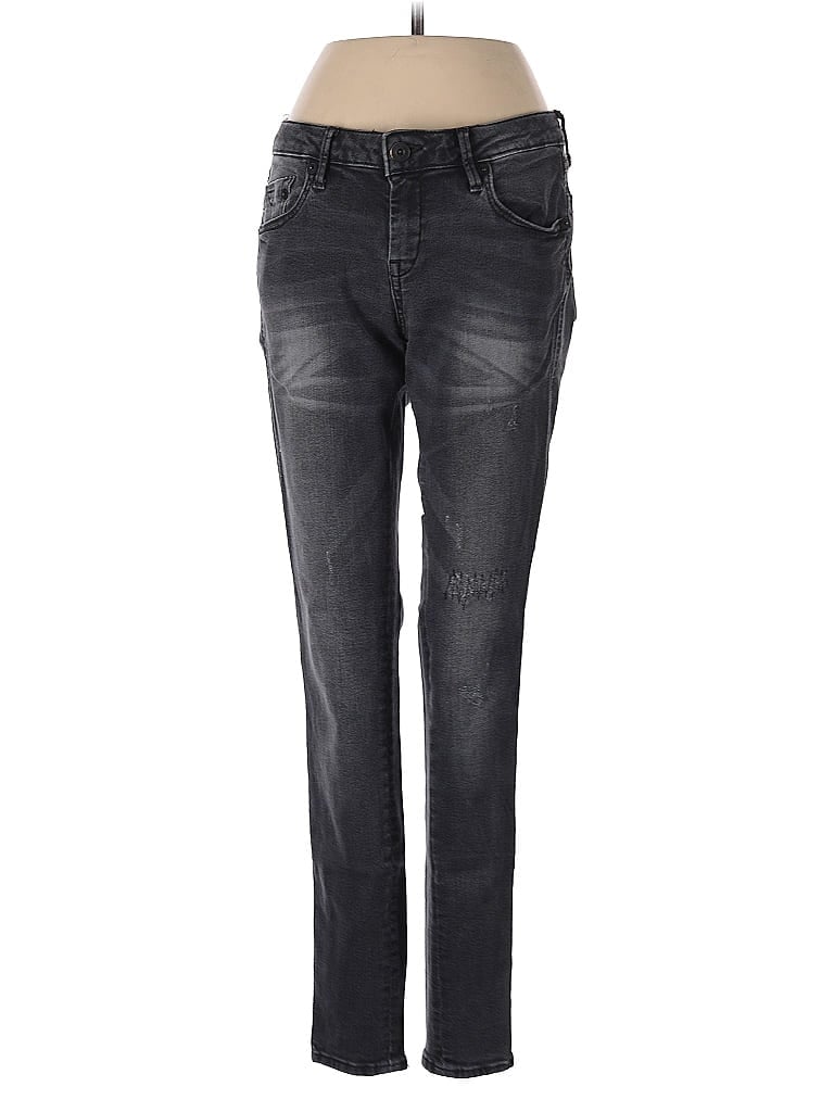 Pre-owned Mng Jeans In Gray