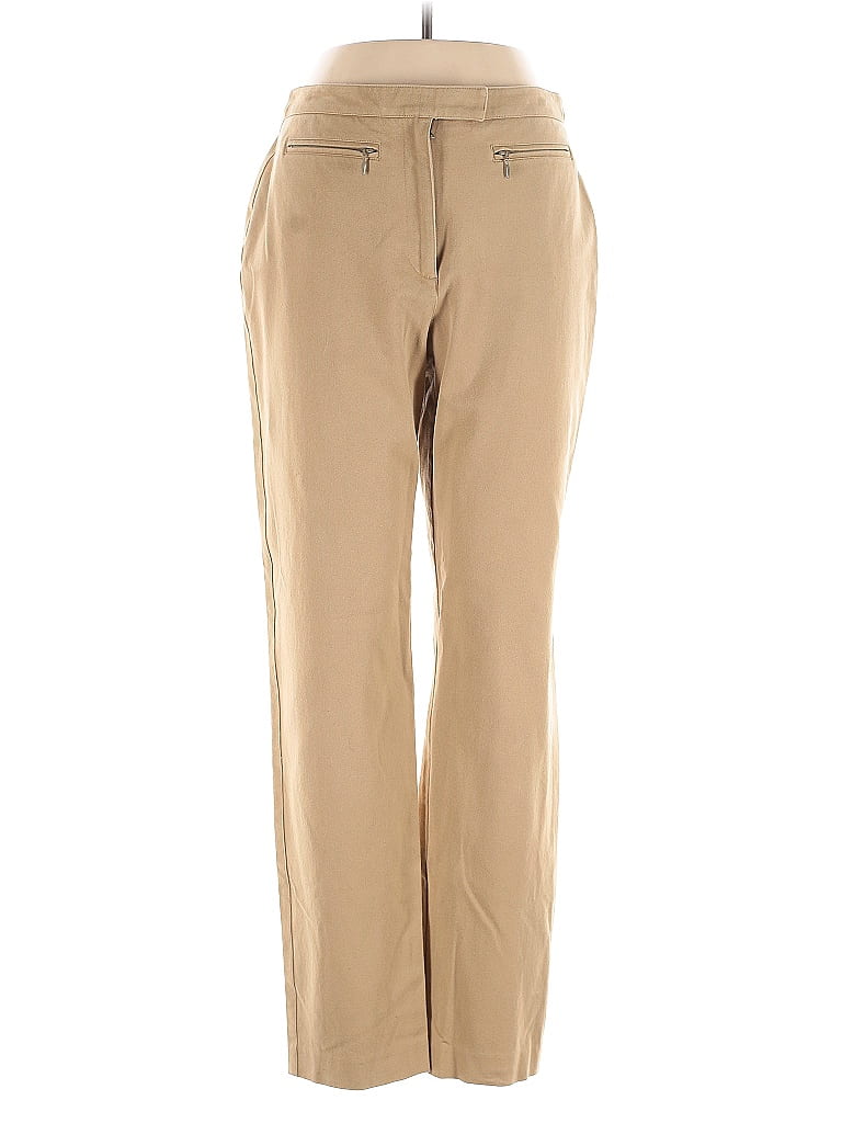 Pre-owned Liz Claiborne Khaki Pant In Brown