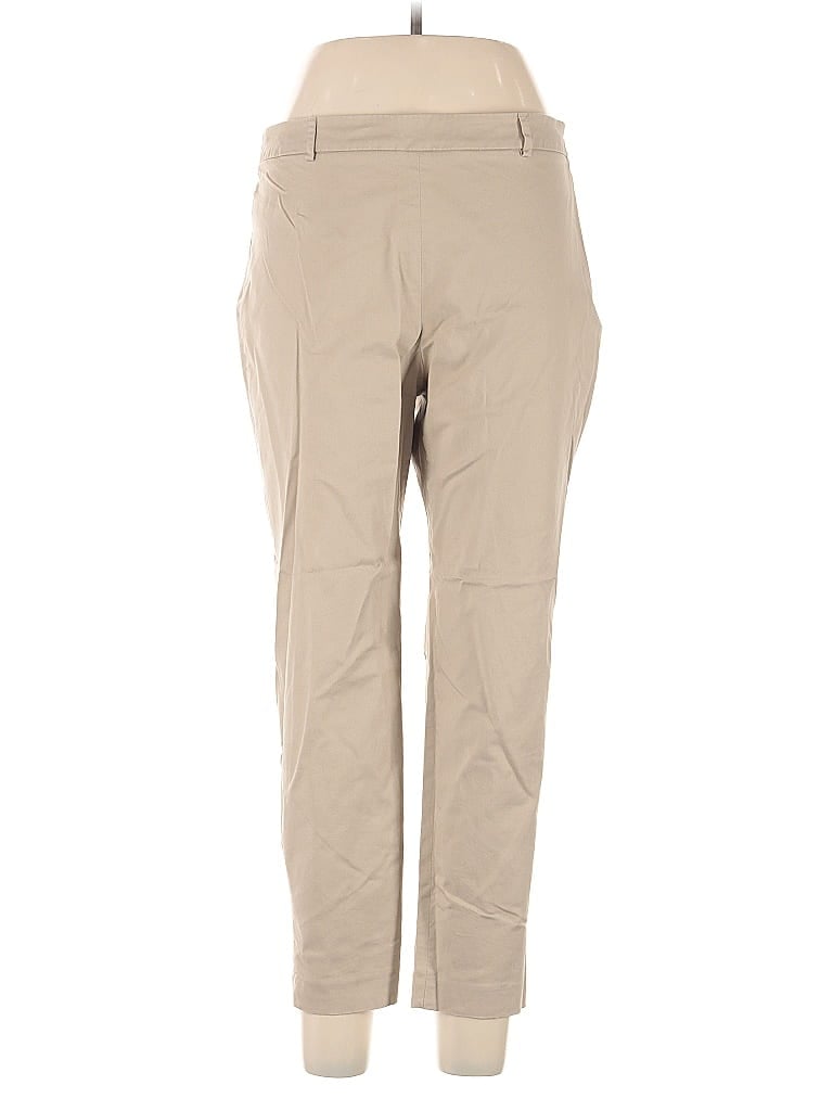 Pre-owned Hobbs London Khaki Pant In Brown