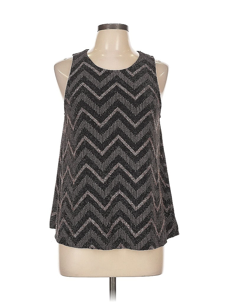 Pre-owned W5 Sleeveless Blouse In Black