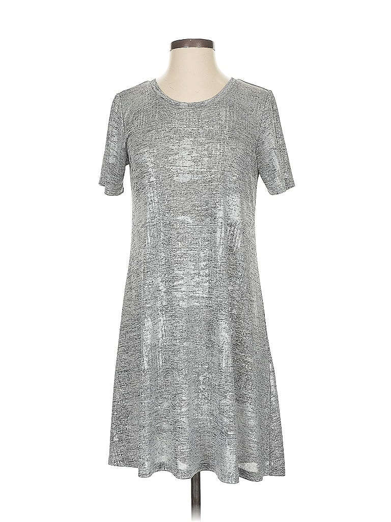 Click to view more detailed imagery on our partner's website Pre-owned Veronica M Casual Dress In Silver