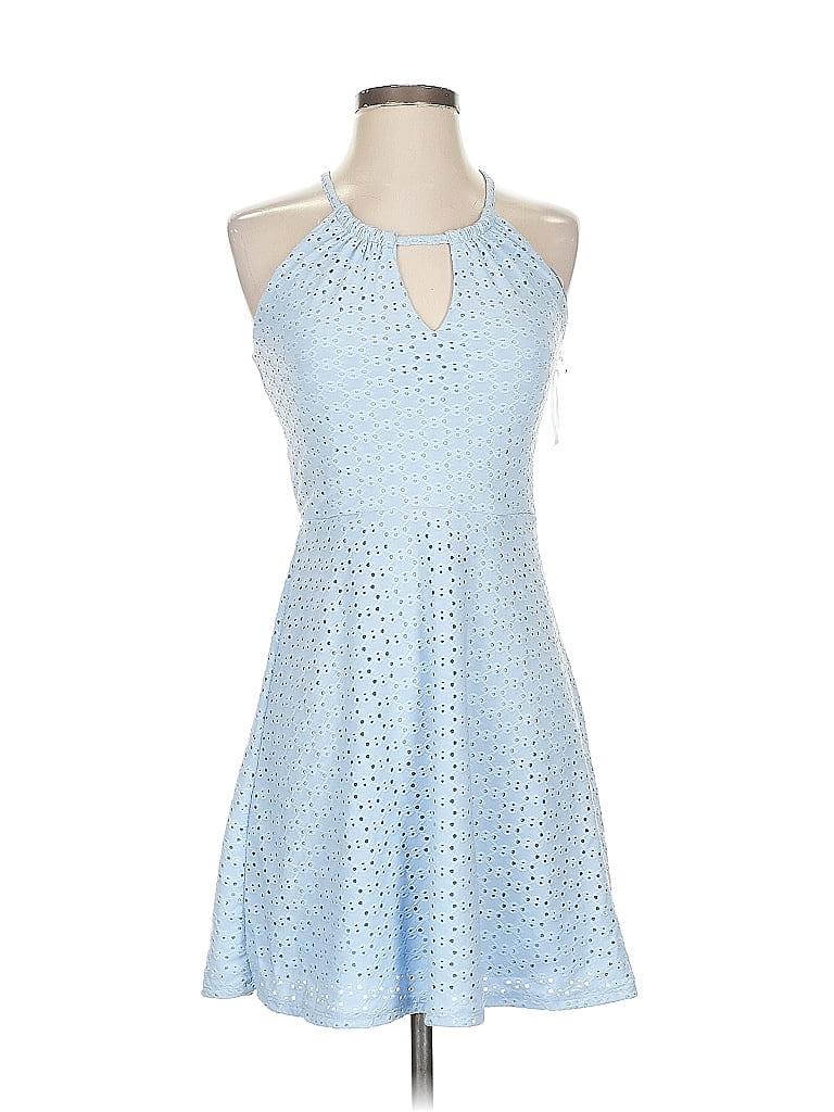 Pre-owned Candies Candie's Cocktail Dress In Blue