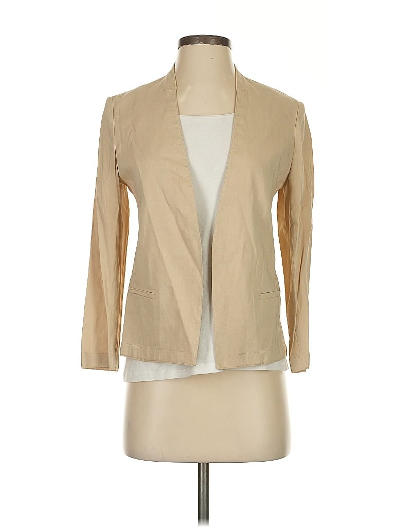 Pre-owned Theory Cardigan Sweater In Brown