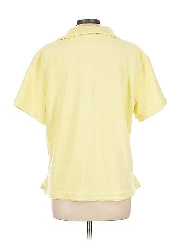 Frankies Bikinis Short Sleeve Button-Down Shirt (view 2)