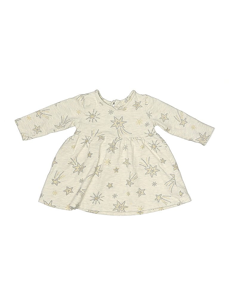 Pre-owned Peek Kids' Dress In White