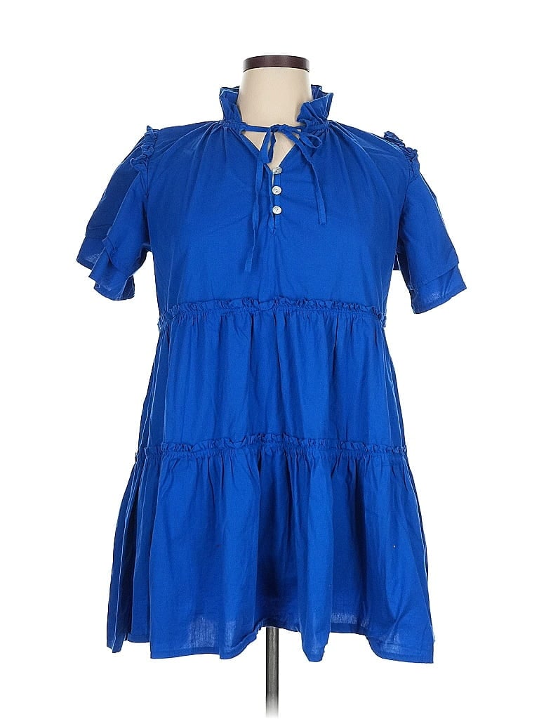 Pre-owned Sofia Casual Dress In Blue