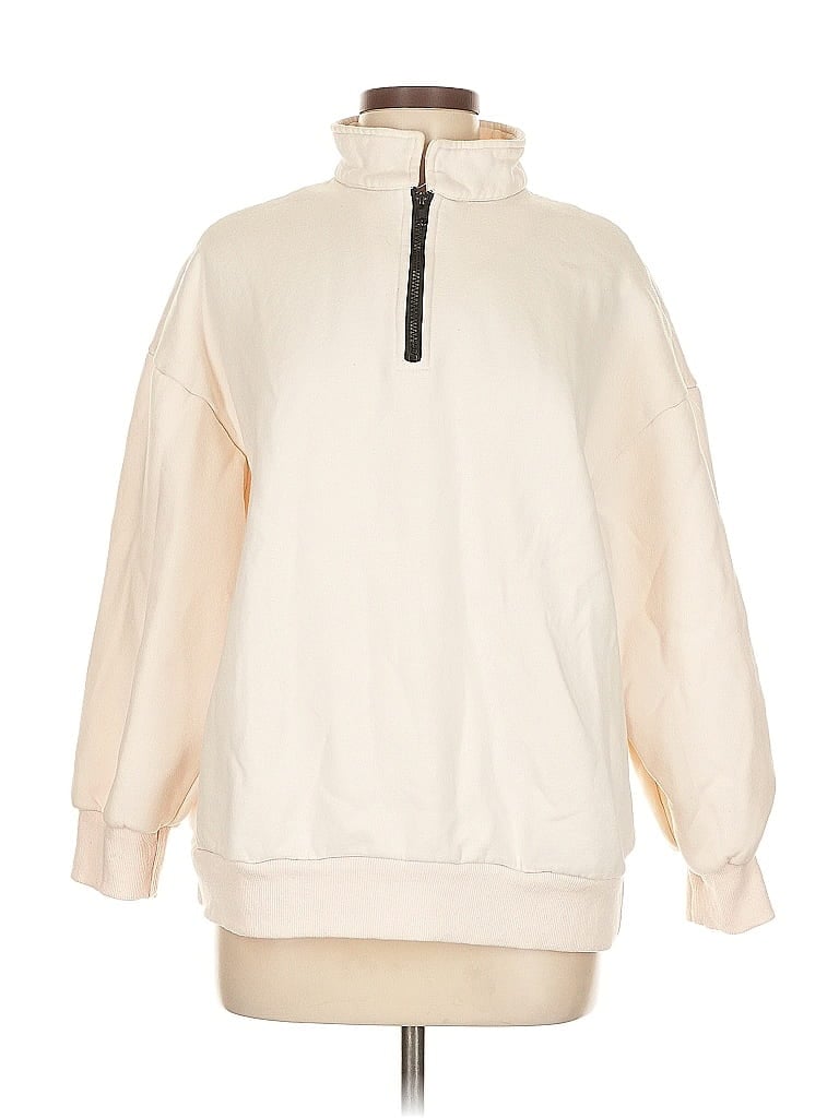 Click to view more detailed imagery on our partner's website Pre-owned Trendy Queen Sweatshirt In White