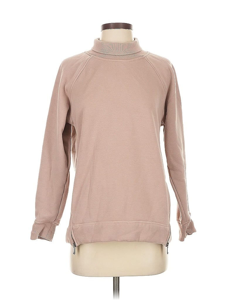 Click to view more detailed imagery on our partner's website Pre-owned Athleta Turtleneck Sweater In Brown