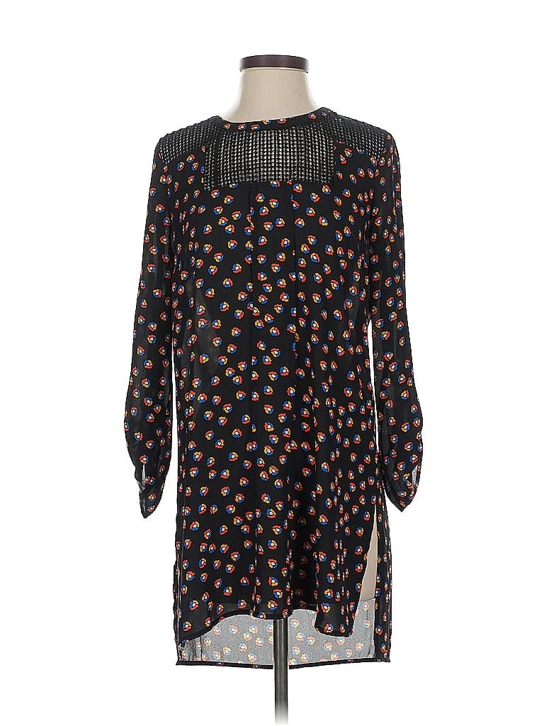 Pre-owned Meadow Rue Casual Dress In Black