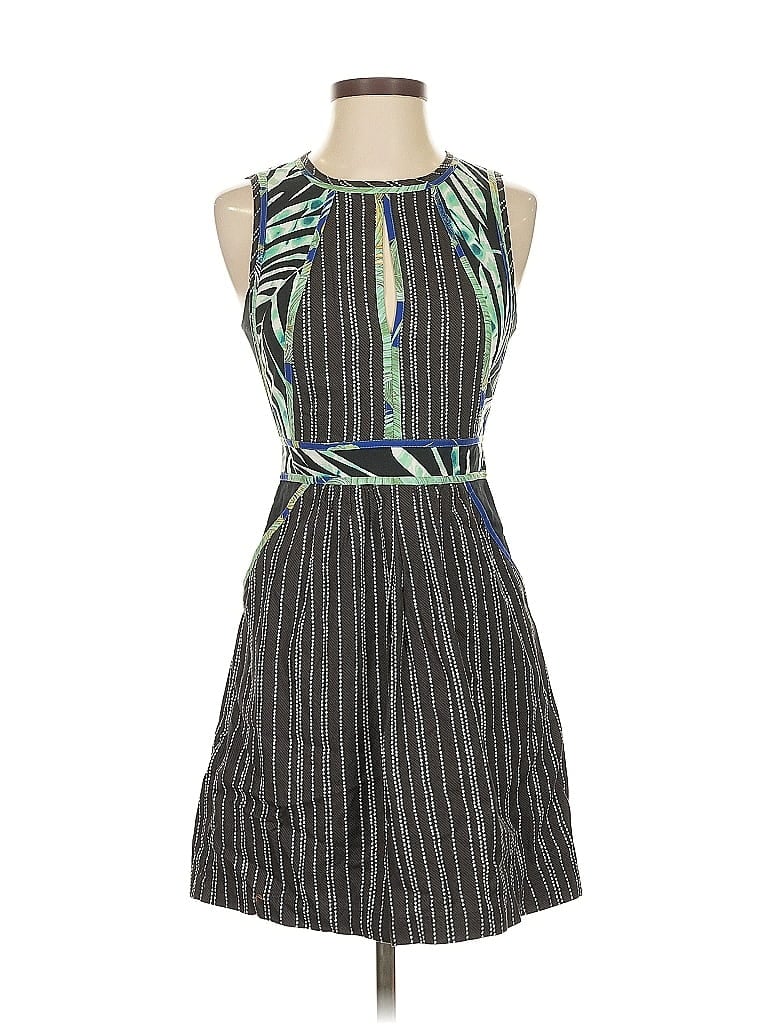 Pre-owned Bcbgmaxazria Cocktail Dress In Gray