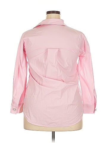 English Factory 3/4 Sleeve Button-Down Shirt (view 2)
