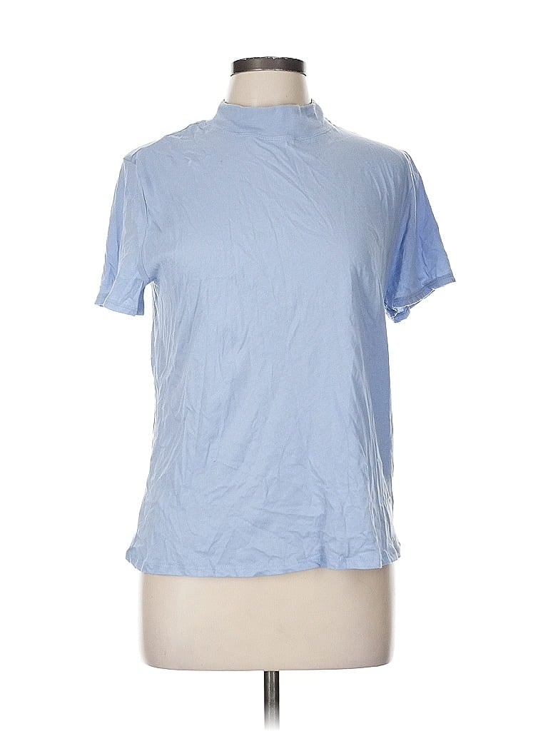 Pre-owned Something Navy Short Sleeve T-shirt In Blue
