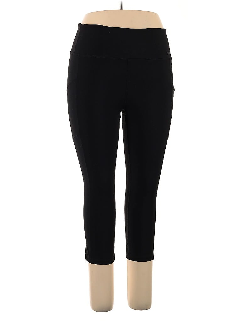 Pre-owned Eddie Bauer Active Pants In Black