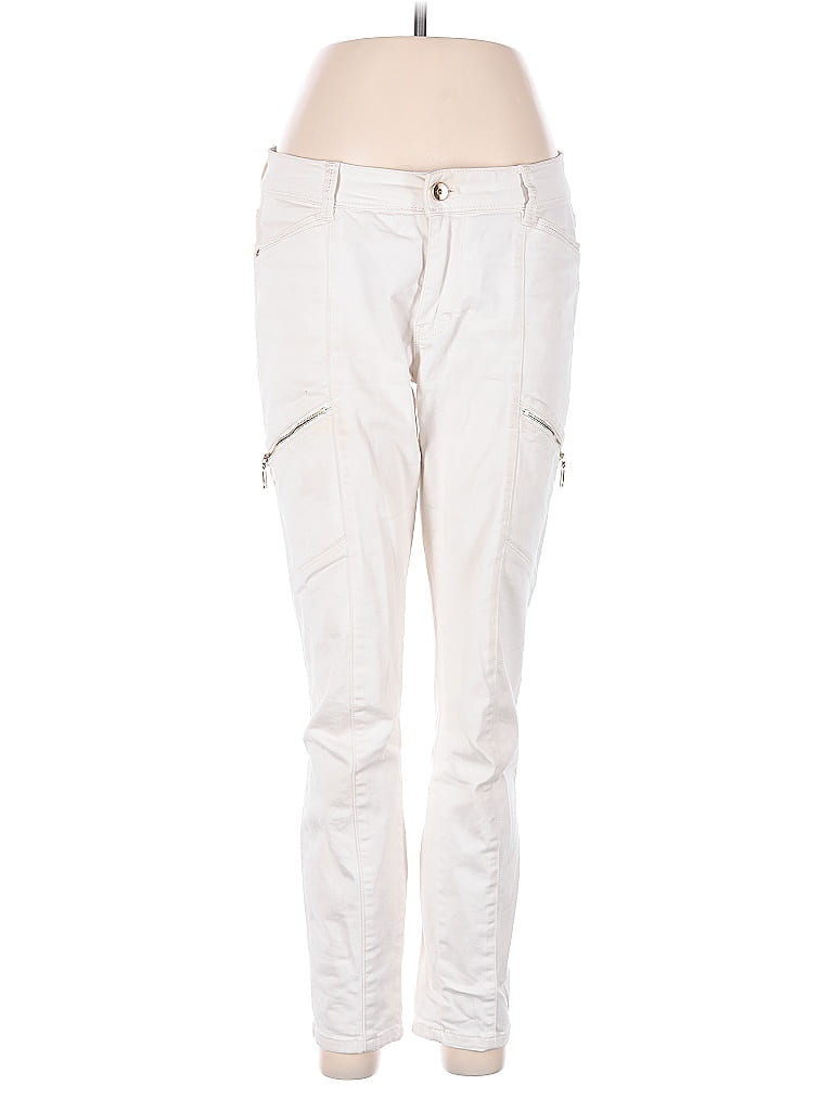 Click to view more detailed imagery on our partner's website Pre-owned White House Black Market Cargo Pants In White