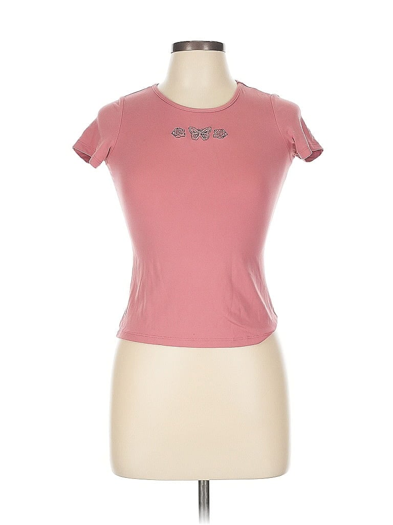SOHO APPAREL LTD Pre-owned Active T-shirt In Pink