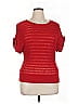 B.wear Red Short Sleeve Top Size XL - photo 1