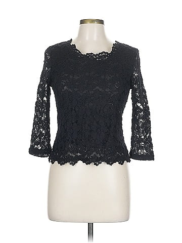 HARRIS WALLACE NEW YORK 3/4 Sleeve Top (view 1)