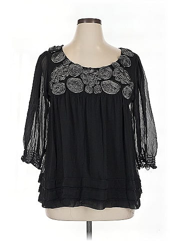 ECI 3/4 Sleeve Blouse (view 1)