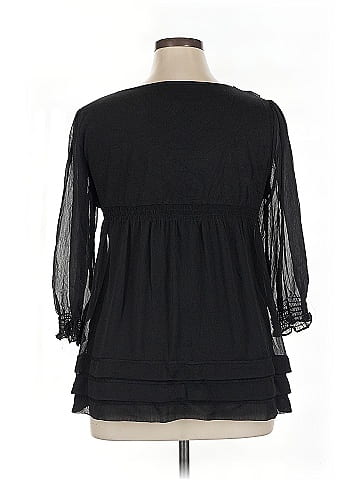 ECI 3/4 Sleeve Blouse (view 2)