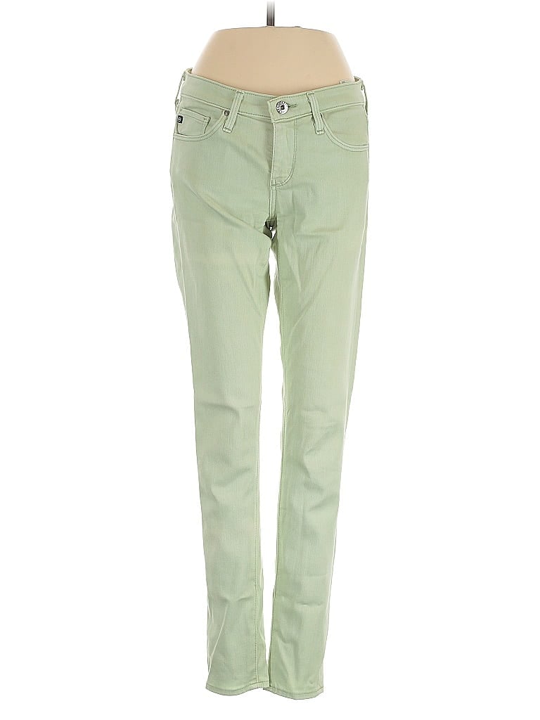 Pre-owned Adriano Goldschmied Jeans In Green