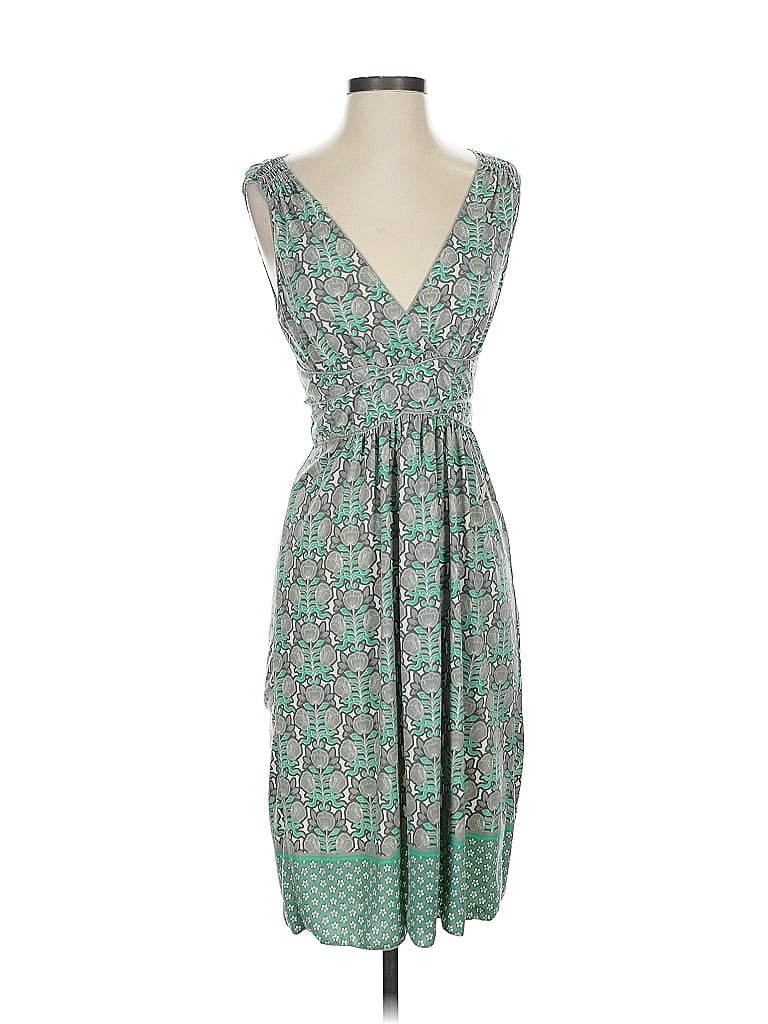 Pre-owned Studio M Casual Dress In Green
