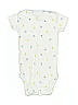 Precious Firsts 100% Cotton Print White Short Sleeve Onesie 0-3 MO / 3 MO - photo 2