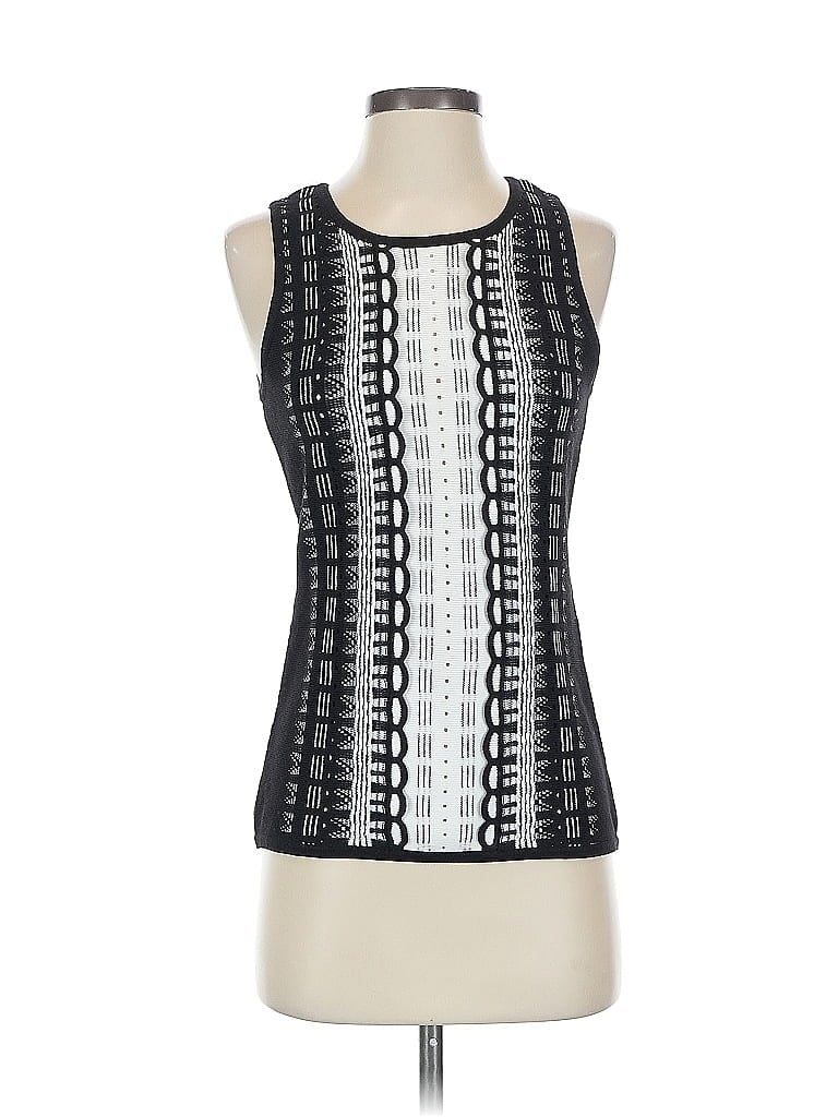 Pre-owned White House Black Market Tank Top Black Halter Neckline Tops