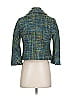 SU-ZEN Tweed Green Wool Blazer Size 0 - photo 2
