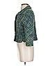 SU-ZEN Tweed Green Wool Blazer Size 0 - photo 5