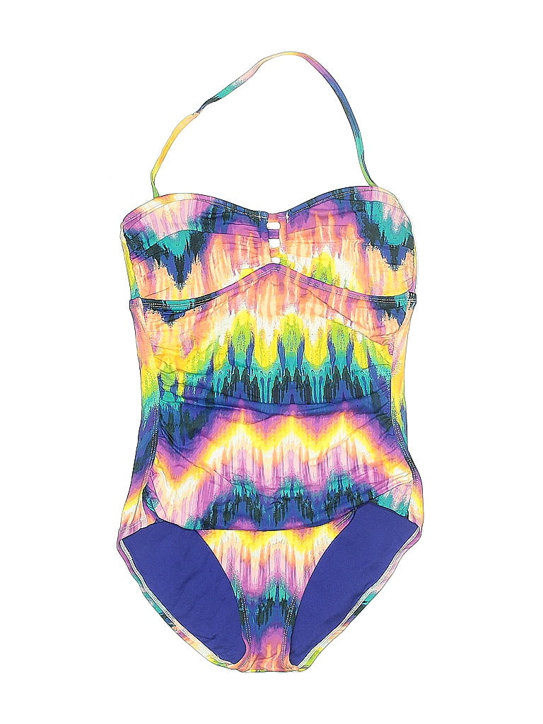 Tie Dye Purple One Piece Swimsuite