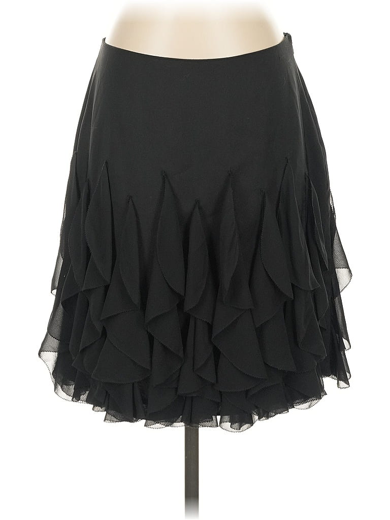 Pre-owned White House Black Market Formal Skirt In Black