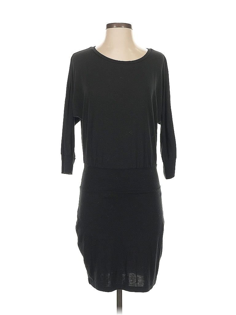 Pre-owned Express Casual Dress In Black