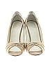 Michaelangelo Ivory Gold Heels Size 8 - photo 2