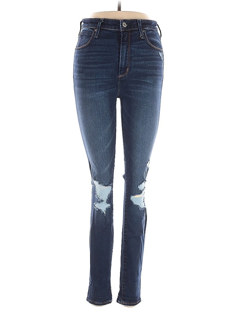 Pre-owned Abercrombie & Fitch Jeans In Blue