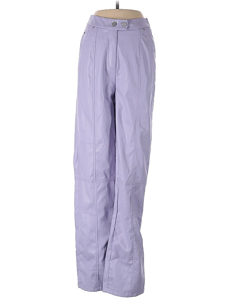 Click to view more detailed imagery on our partner's website Pre-owned 4th & Reckless Faux Leather Pants In Brown