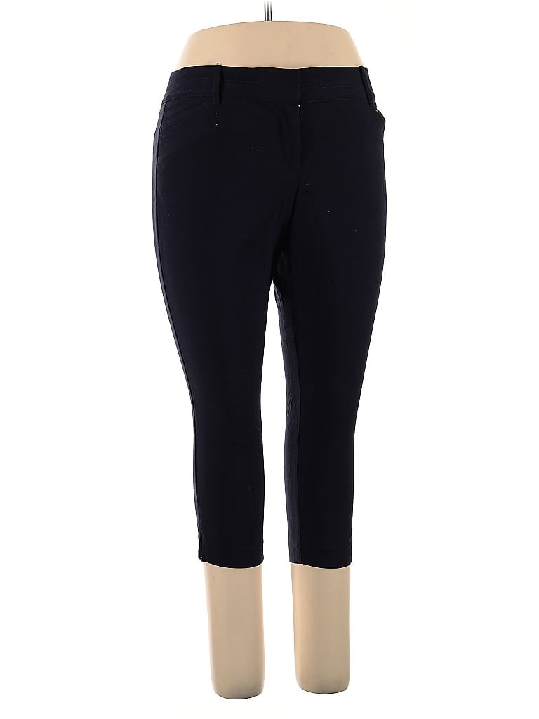 Pre-owned New York And Company Casual Pants In Blue