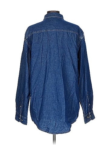 Port & Company Long Sleeve Button-Down Shirt (view 2)