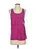 Central Park West 100% Polyester Purple Sleeveless Top Size S - photo 1