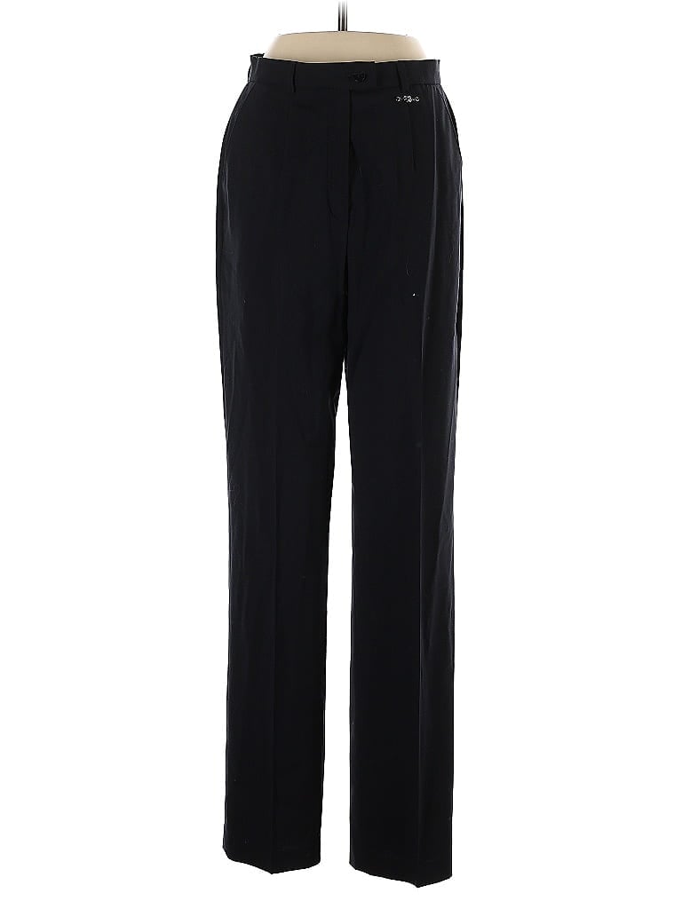 Pre-owned Escada Wool Pants In Black