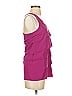 Central Park West 100% Polyester Purple Sleeveless Top Size S - photo 4