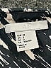 H&M 100% Polyester Graphic Gray Black Casual Dress Size 2 - photo 7