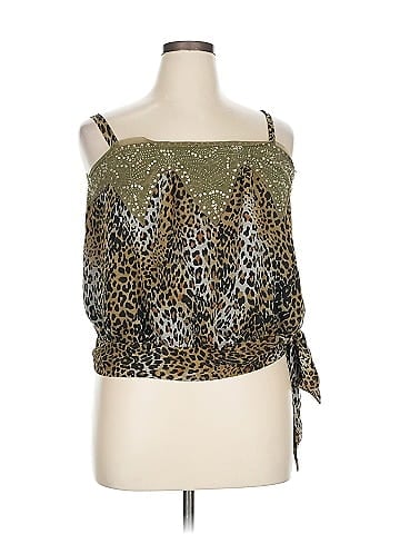 ECI Sleeveless Silk Top (view 1)