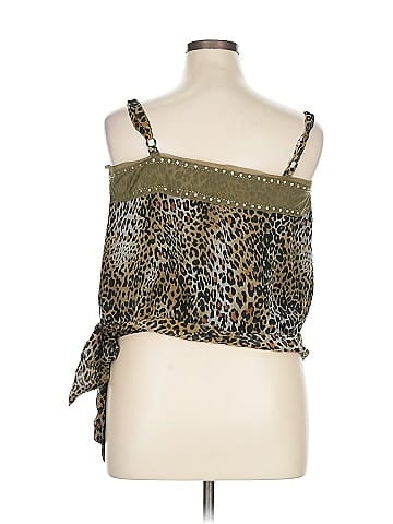 ECI Sleeveless Silk Top (view 2)