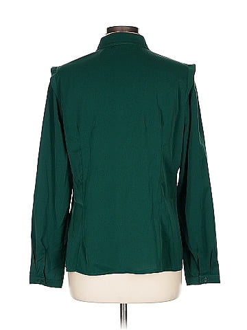 Allegra K Long Sleeve Blouse (view 2)