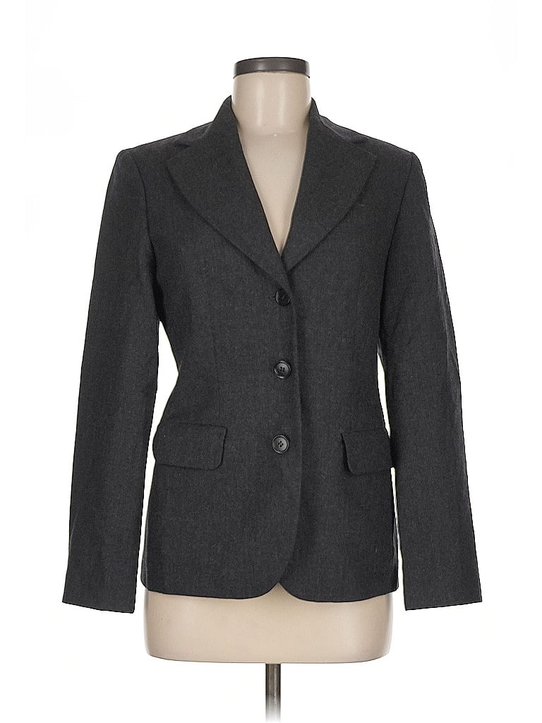 Pre-owned Sisley Paris Blazer Jacket In Gray
